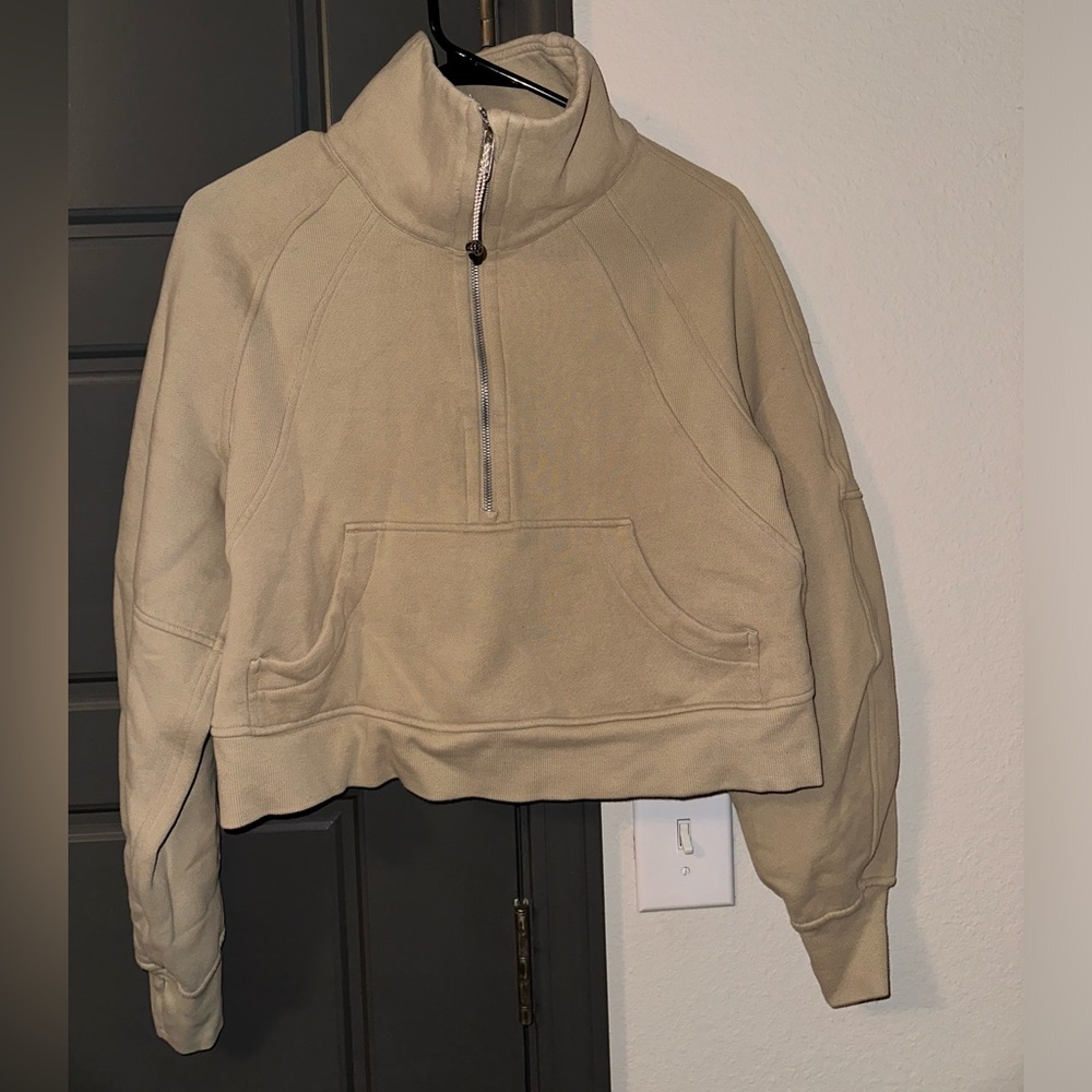 Lululemon Scuba Oversized Funnel-Neck Half Zip Trench